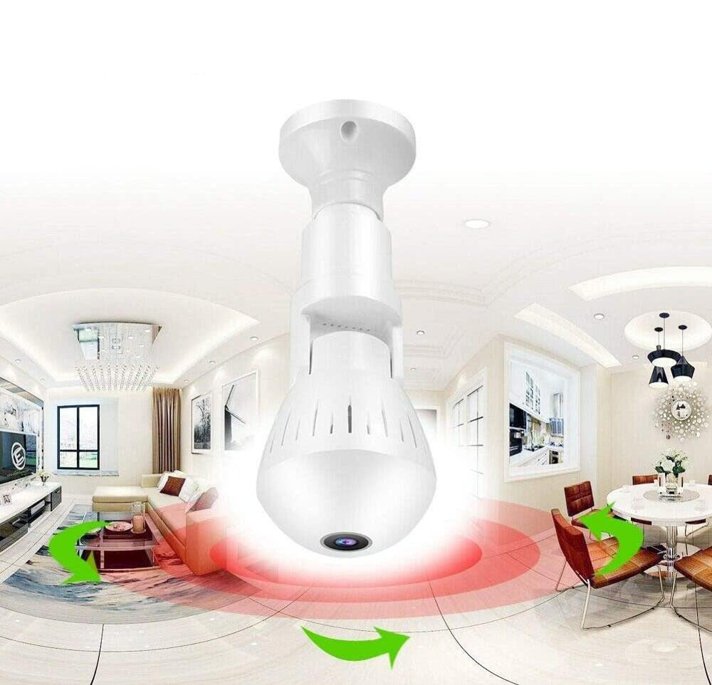 Ampoule caméra discrète + carte 32G OFFERTE