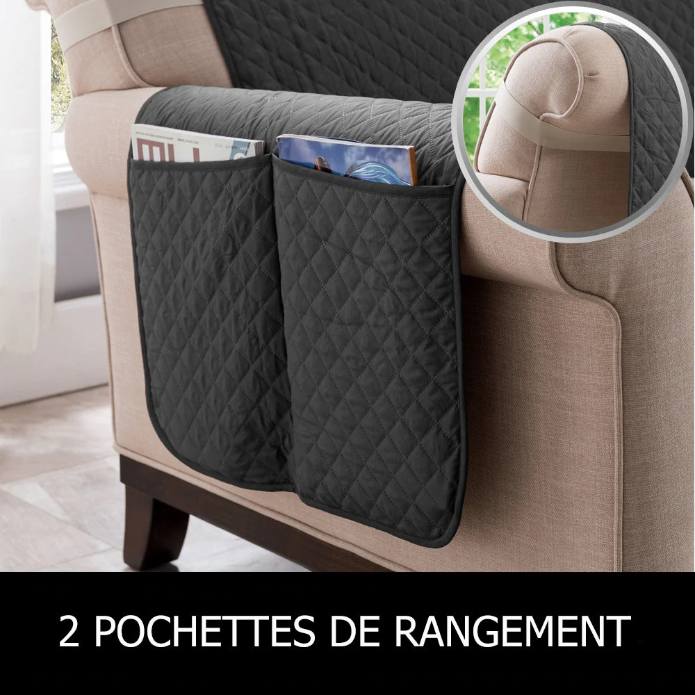 Plaid canapé waterproof et antidérapant