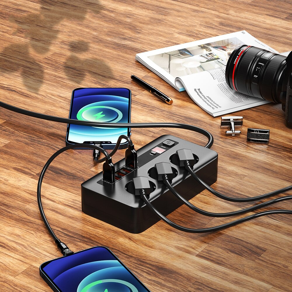 Multiprise USB + Plug charge rapide