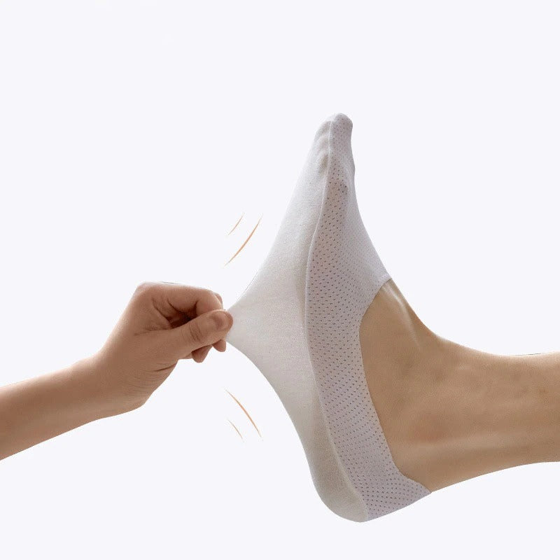Lot de 3 Chaussettes Confortables en Soie Glacée