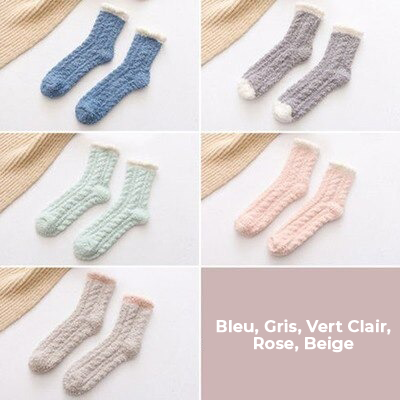 Paires de Chaussettes Fluffy