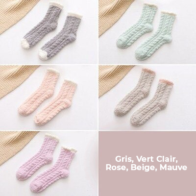 Paires de Chaussettes Fluffy