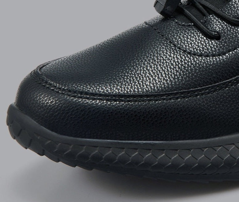 Chaussures d'hiver légères en cuir - Facile à enfiler