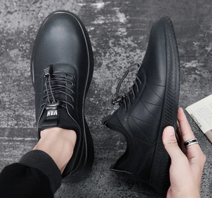 Chaussures d'hiver légères en cuir - Facile à enfiler