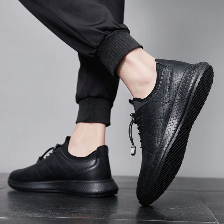Chaussures d'hiver légères en cuir - Facile à enfiler