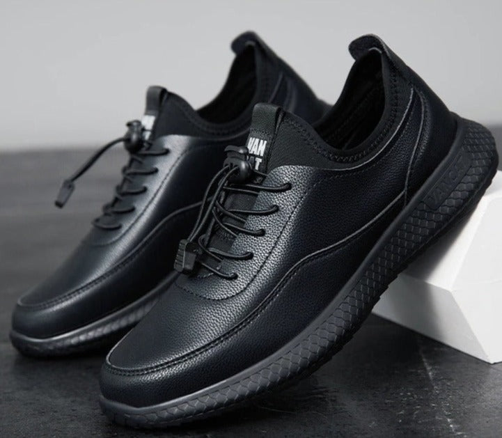 Chaussures d'hiver légères en cuir - Facile à enfiler
