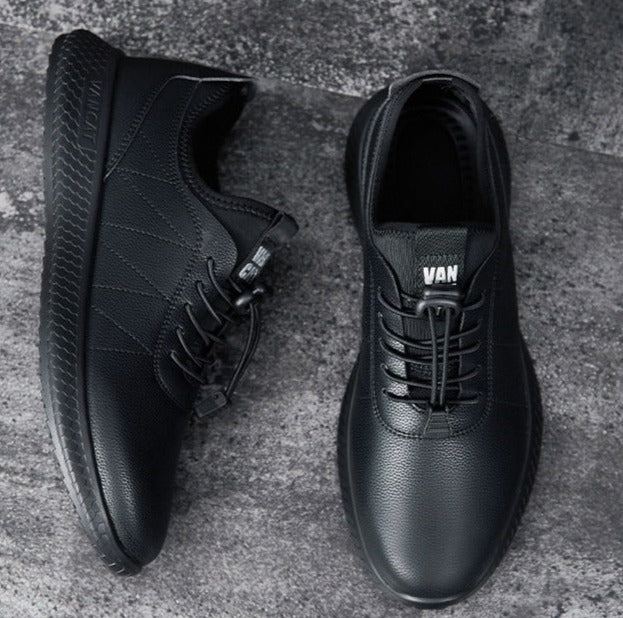 Chaussures d'hiver légères en cuir - Facile à enfiler