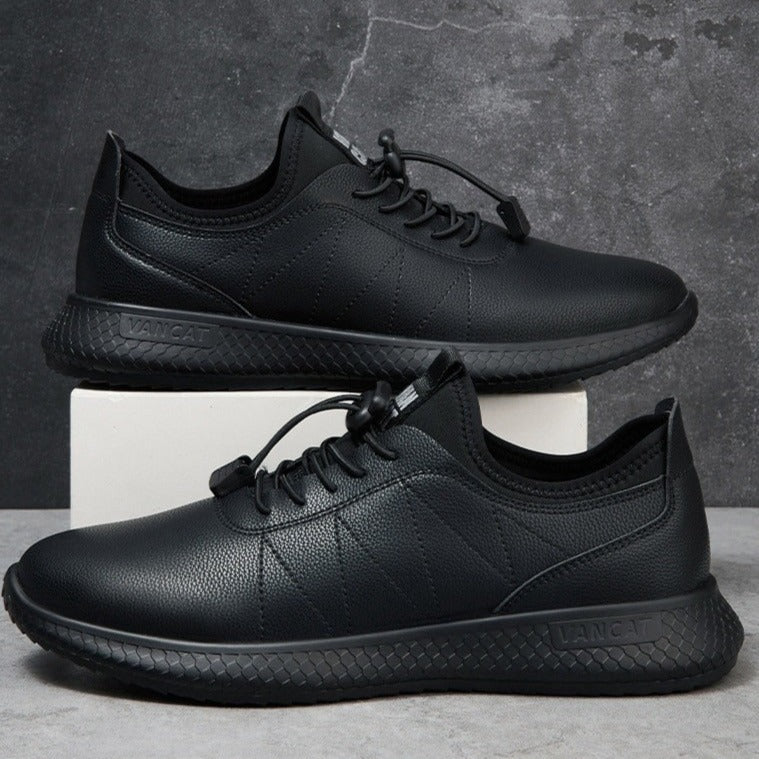 Chaussures d'hiver légères en cuir - Facile à enfiler