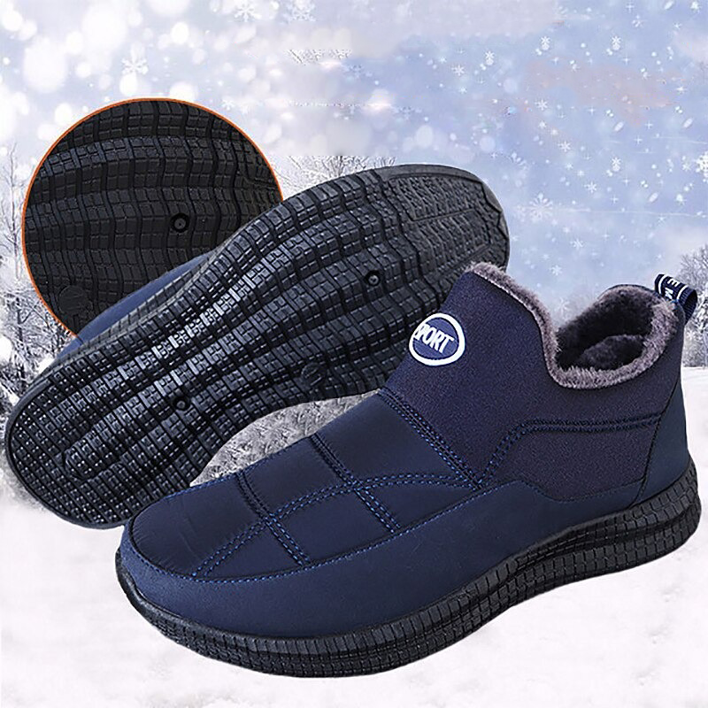 Chaussures fourrées chaudes et douces