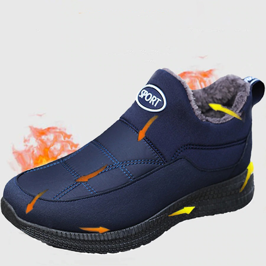 Chaussures fourrées chaudes et douces