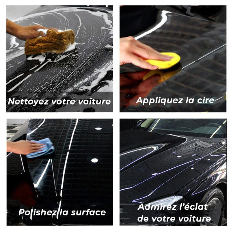 Cire CRYSTAL brillance et protection voiture