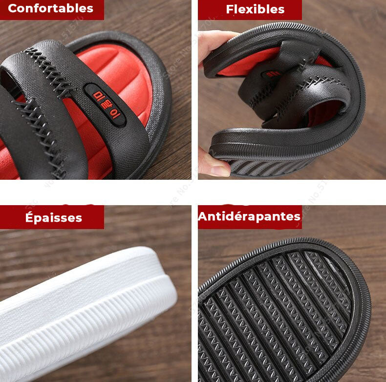 Claquettes japonaises confortables
