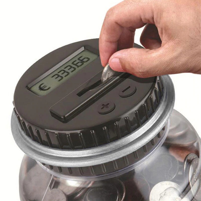 Tirelire électronique - Compteur de pièce