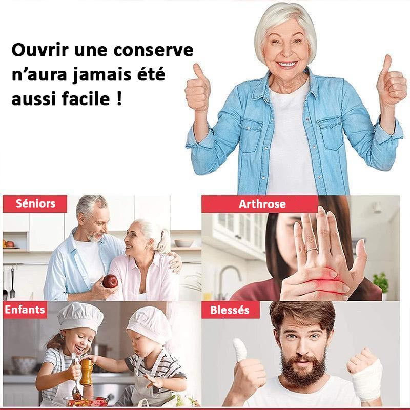 Ouvre boite ouverture facile