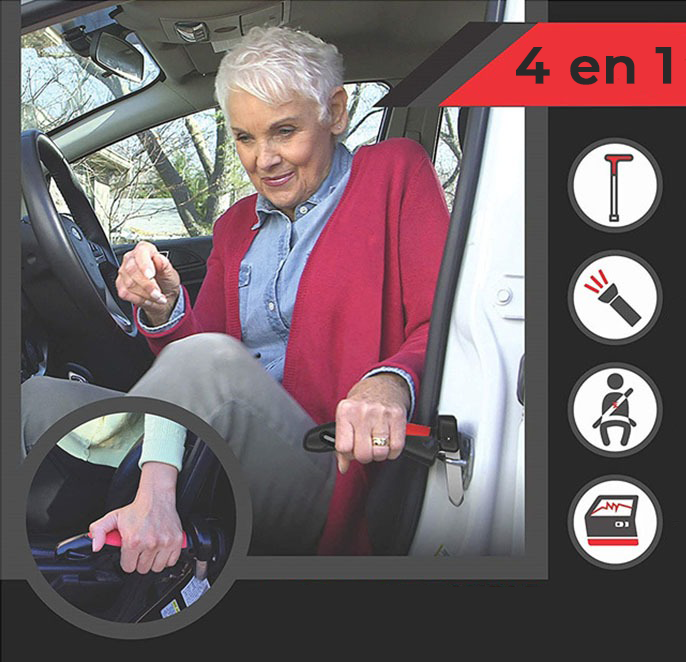 Poignée multifonction sortie facile pour voiture