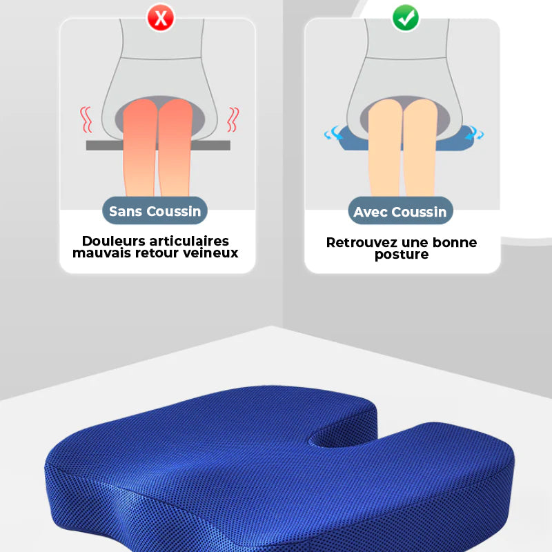 Coussin Orthopédique - Gel à Mémoire de Forme