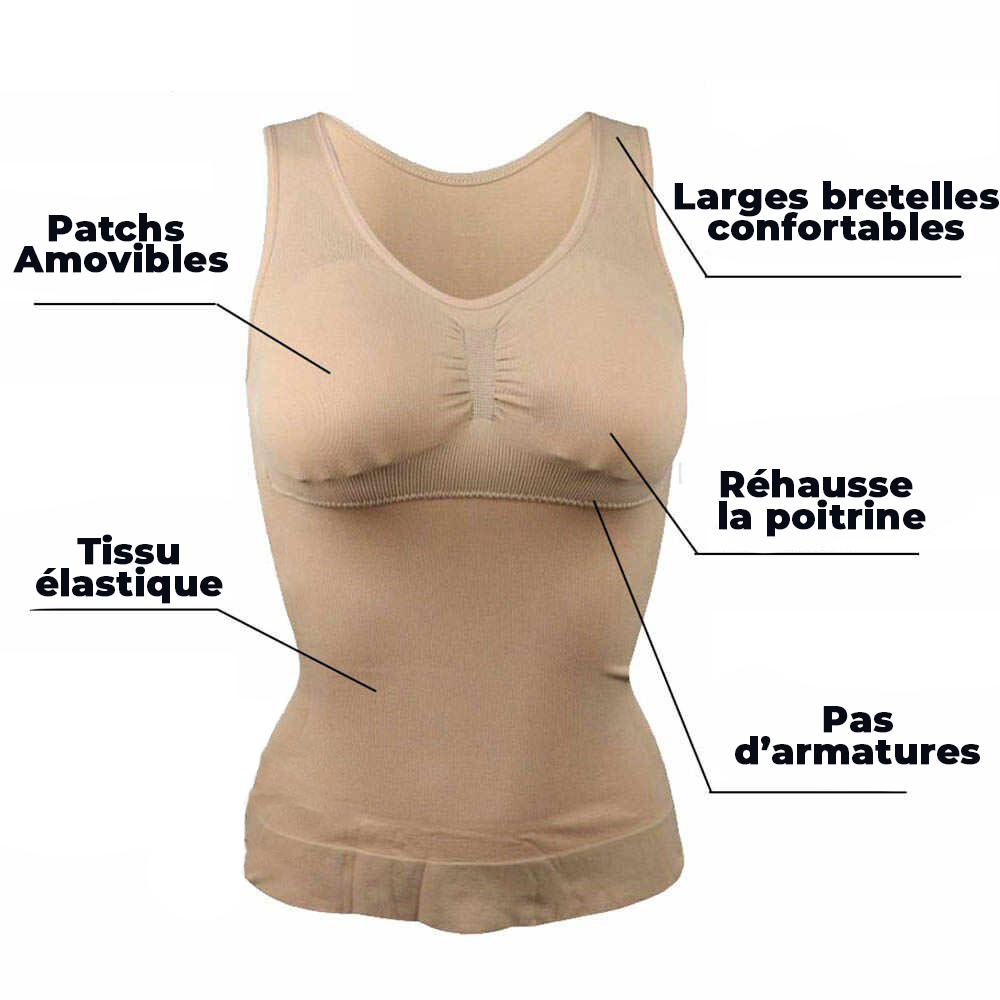 Débardeur Effet Ventre Plat