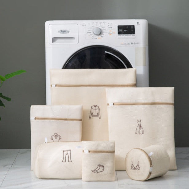 Lot de 6 Sacs pour Linge Délicat