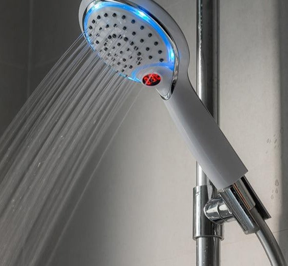 Douche LED avec Capteur et Indicateur de Température