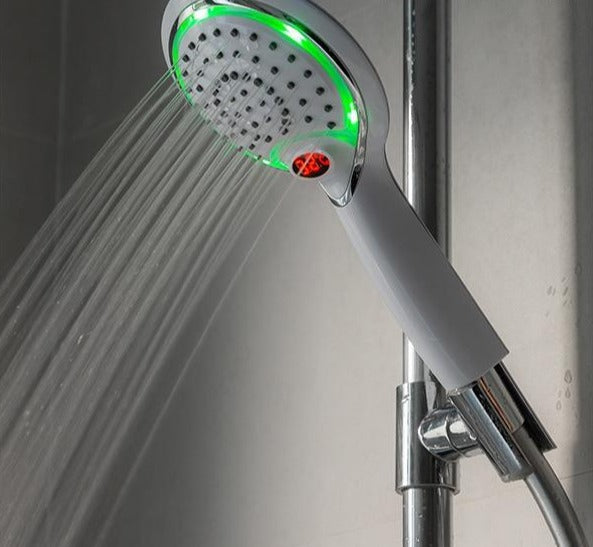 Douche LED avec Capteur et Indicateur de Température