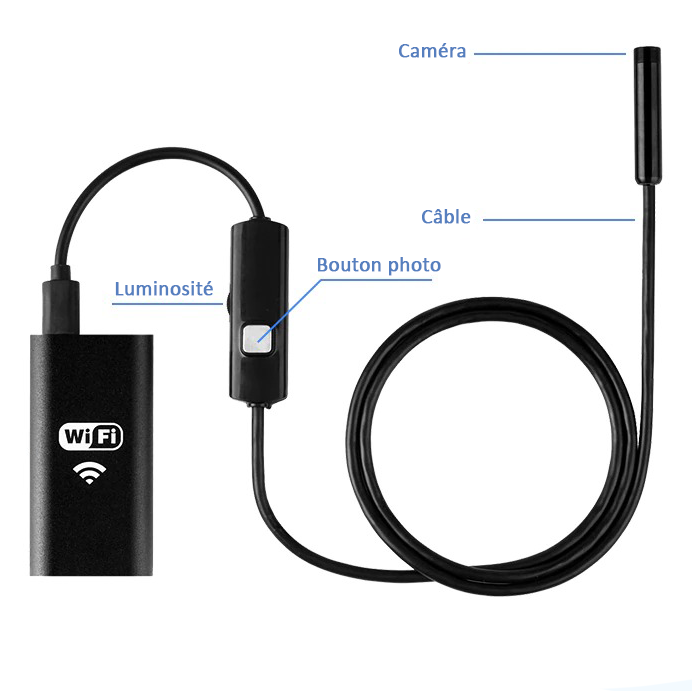 Caméra endoscope wifi nouvelle génération