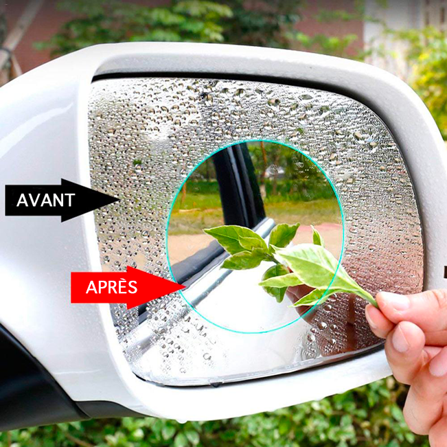 Kit 4 Films Protecteurs Anti-Pluie pour Voiture