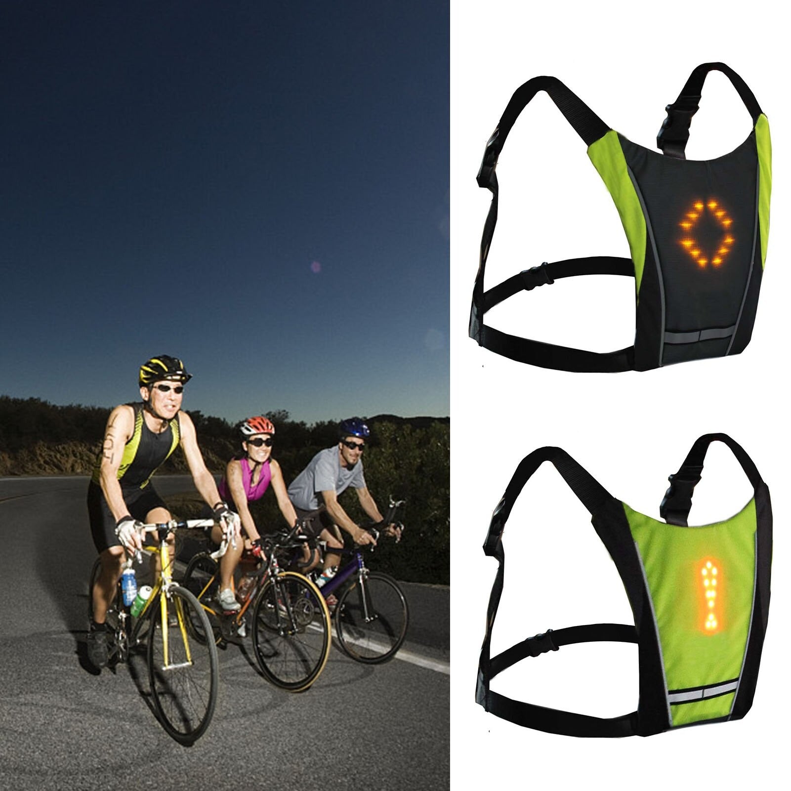 Gilet de Cyclisme Lumineux