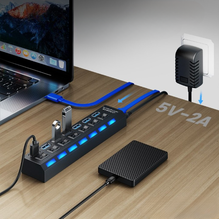 HUB Haut Débit Multi USB