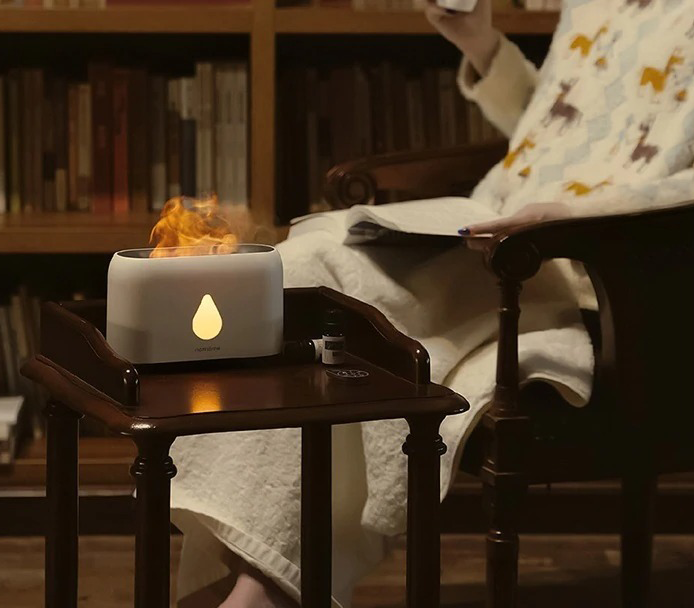Humidificateur diffuseur d'huile essentielles avec télécommande