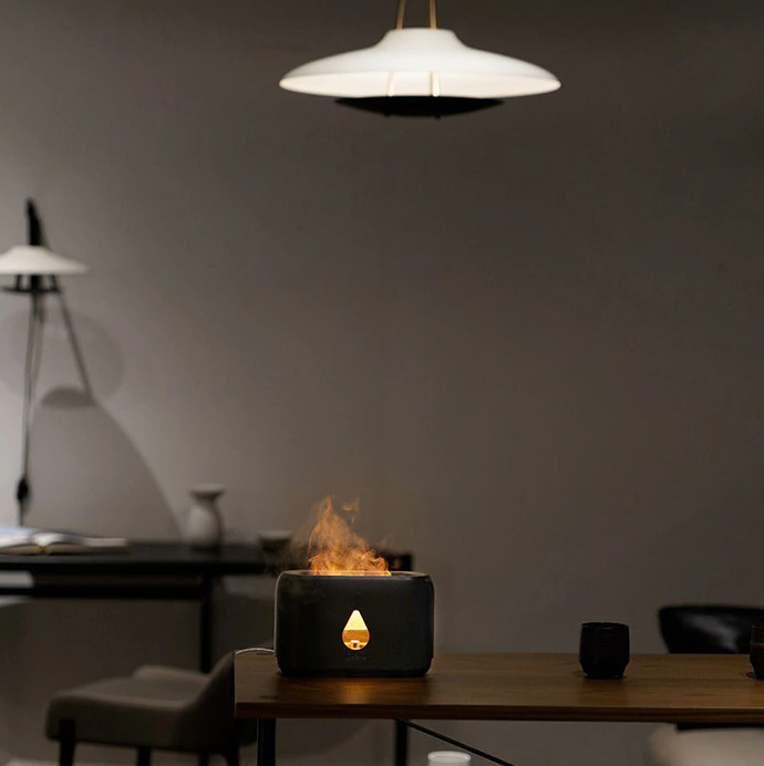 Humidificateur diffuseur d'huile essentielles avec télécommande