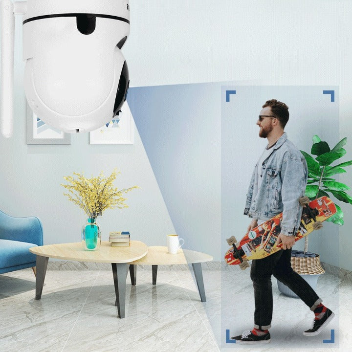 Caméra de surveillance connectée 350°