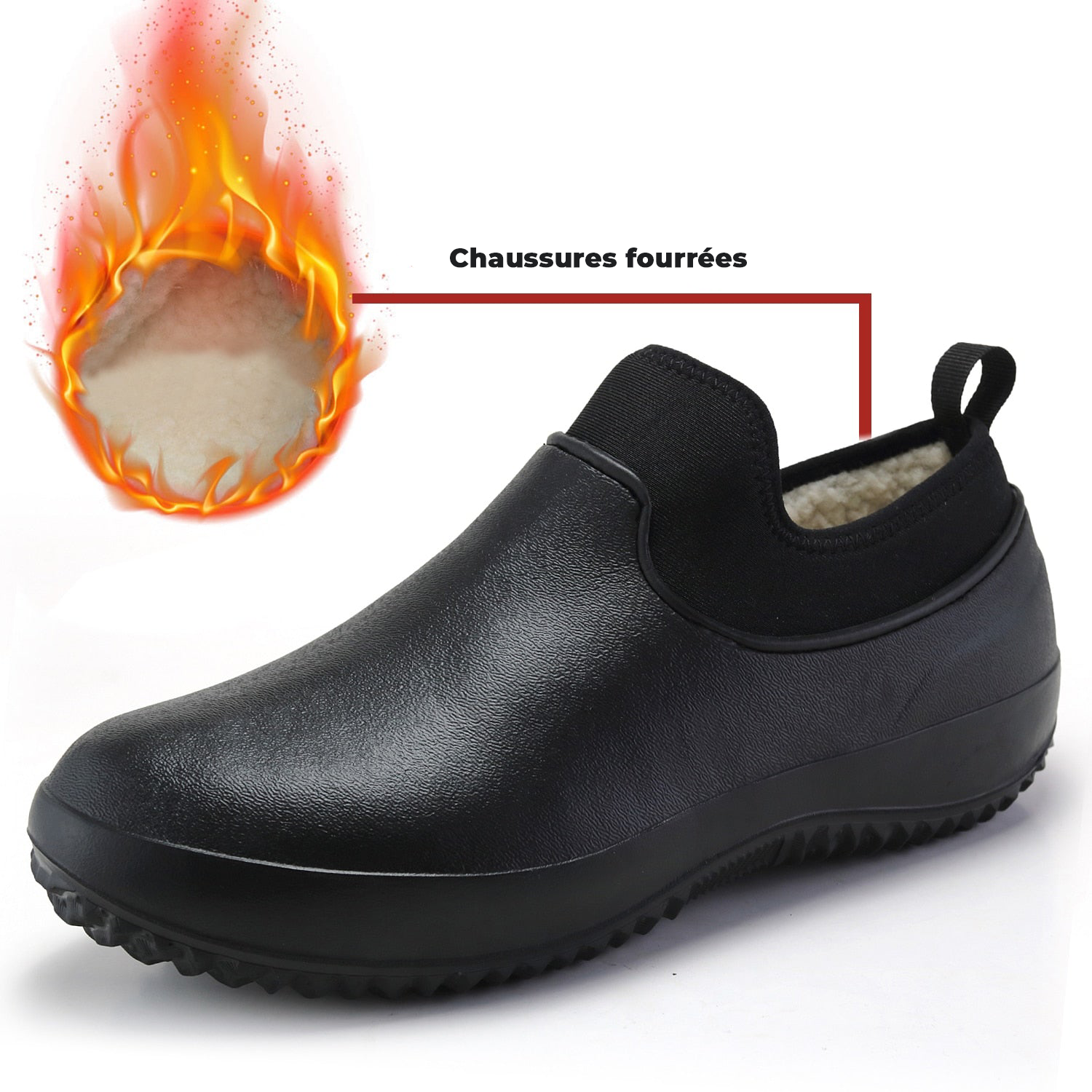 Chaussures de jardinage unisexe