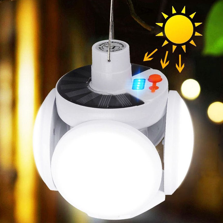 Boule solaire pliable LED