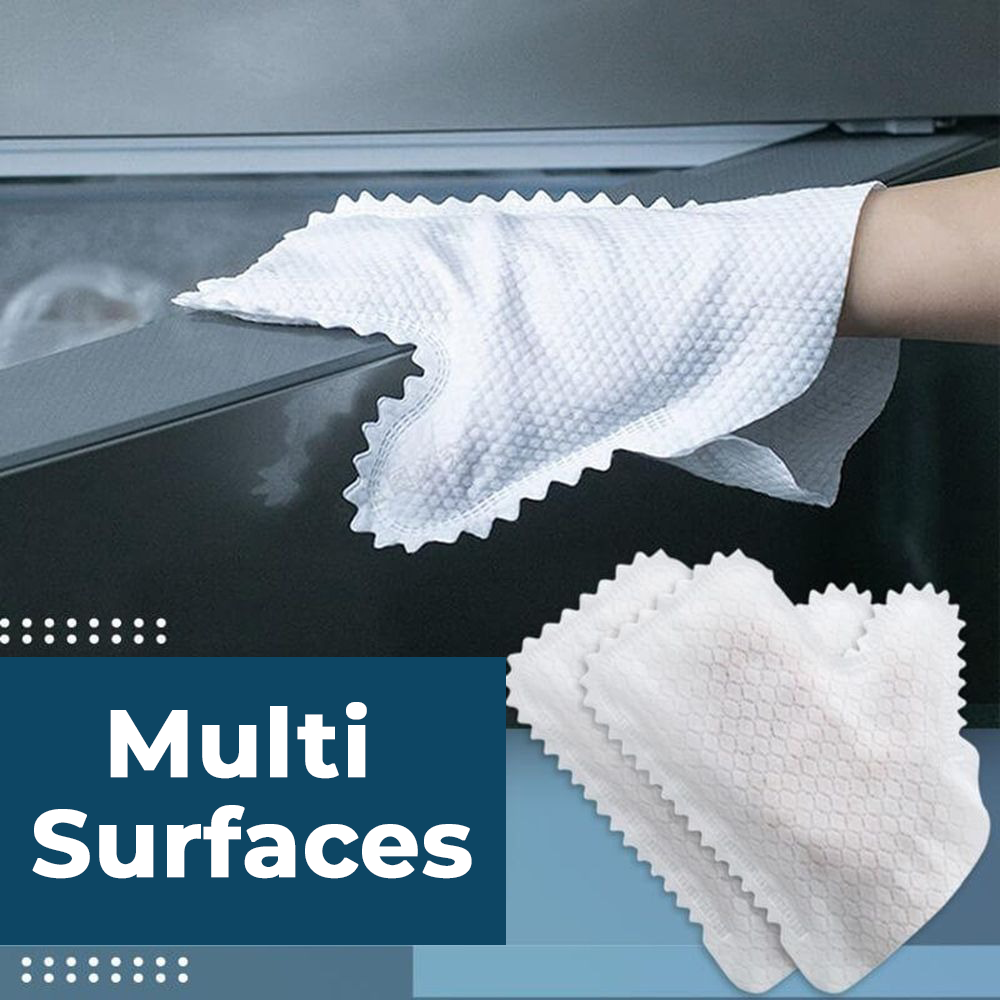 Lot de 30 gants doux de dépoussièrage