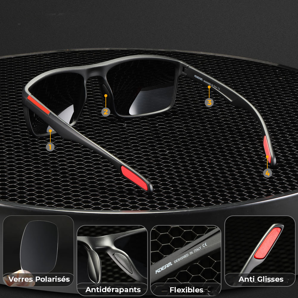 Lunettes de Soleil Polarisées Incassables