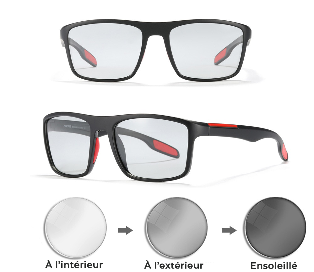 Lunettes de Soleil Polarisées Incassables