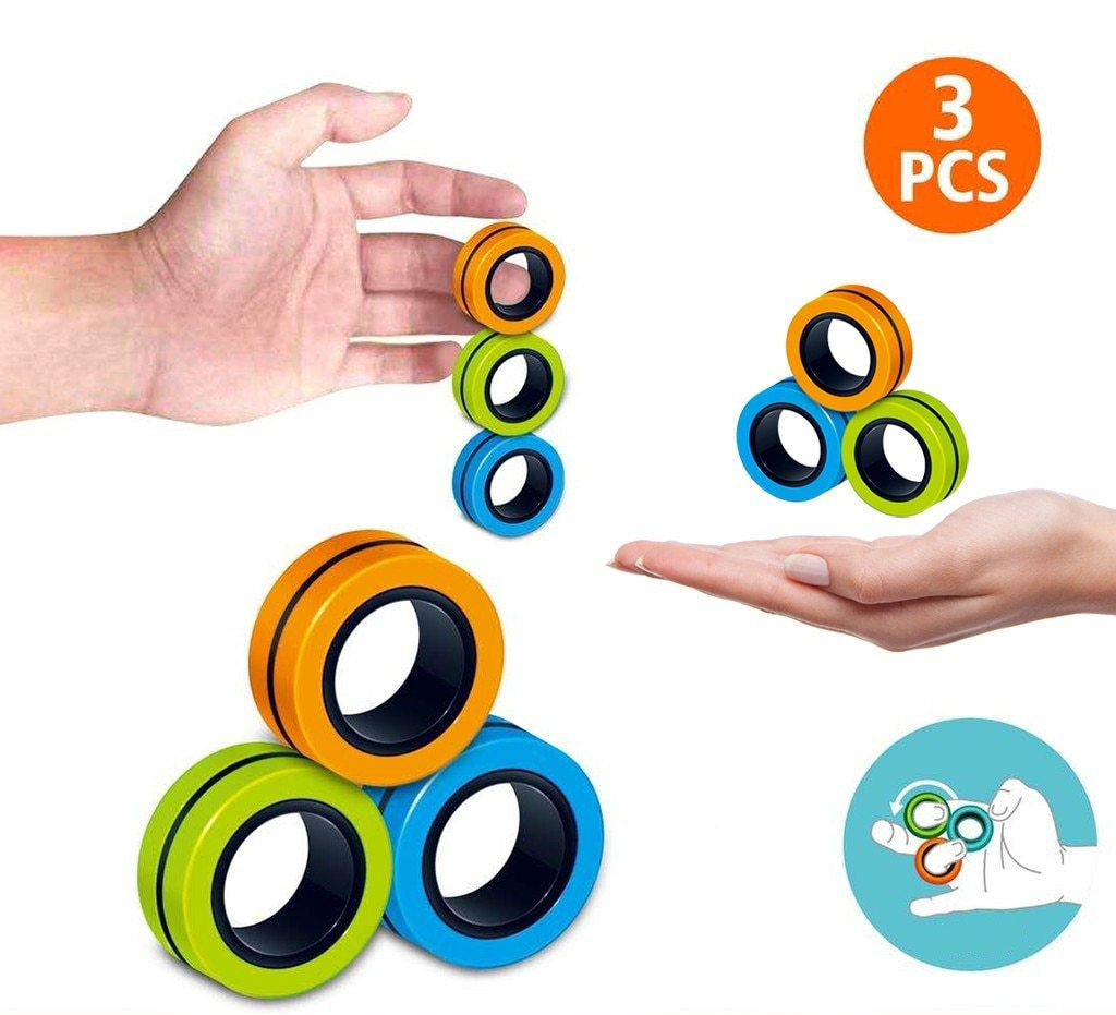 Magnetic circles anti stress