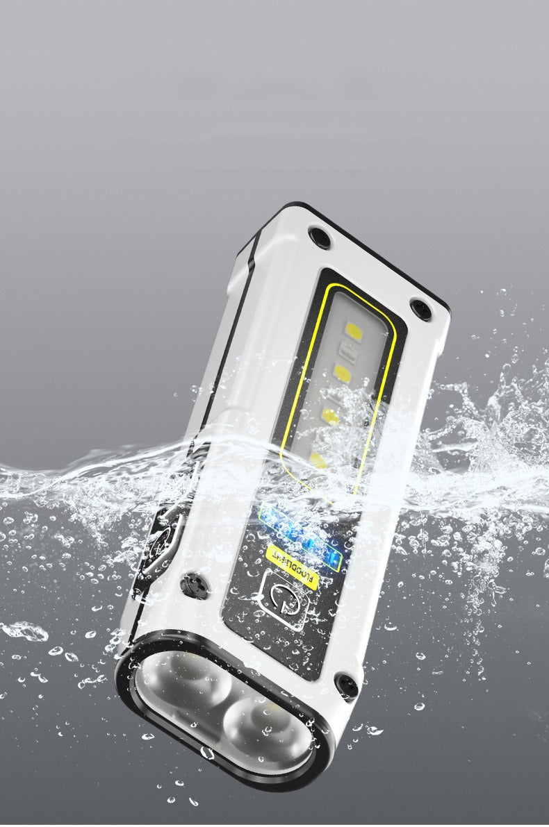 Mini lampe de poche PUISSANTE - Avec batterie externe