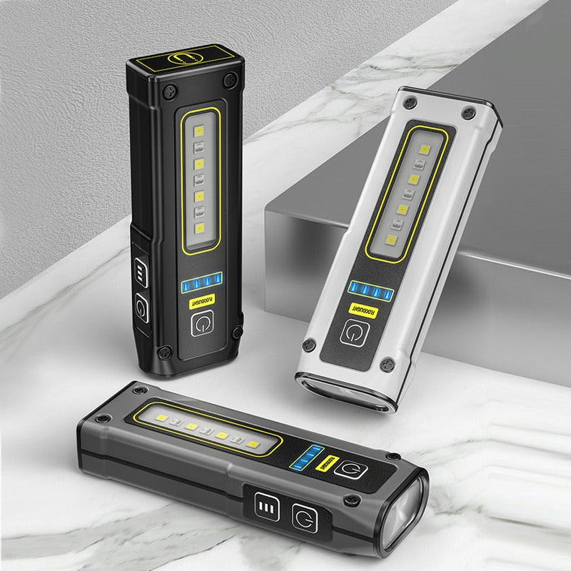 Mini lampe de poche PUISSANTE - Avec batterie externe