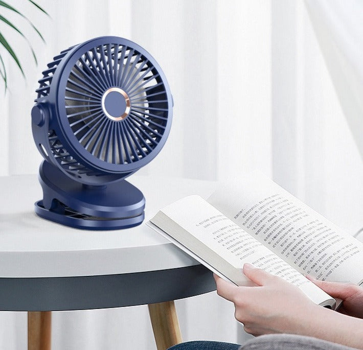 Mini Ventilateur sans fil à clipser