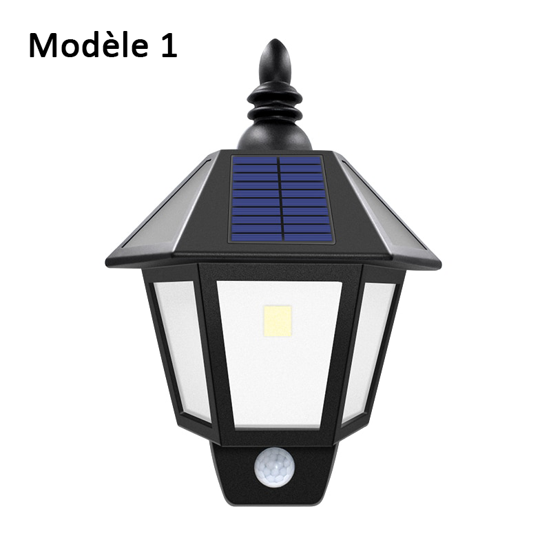 Applique lanterne solaire