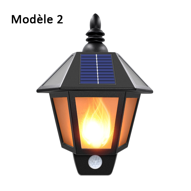 Applique lanterne solaire