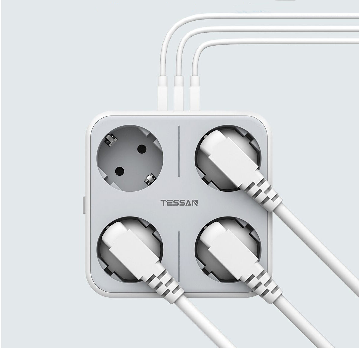 Multiprise murale 7 en 1