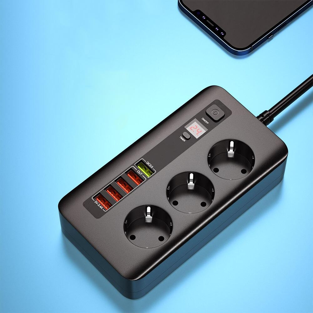 Multiprise USB + Plug charge rapide