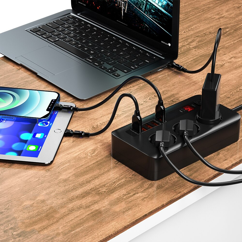 Multiprise USB + Plug charge rapide