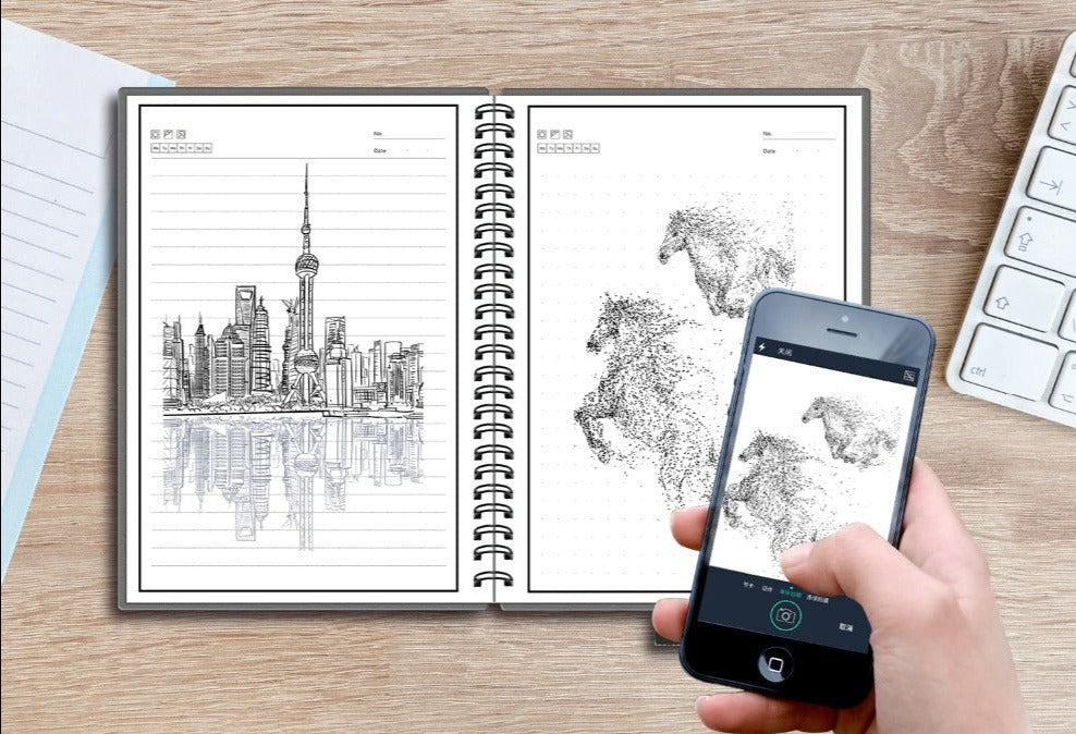 Carnet intelligent réutilisable