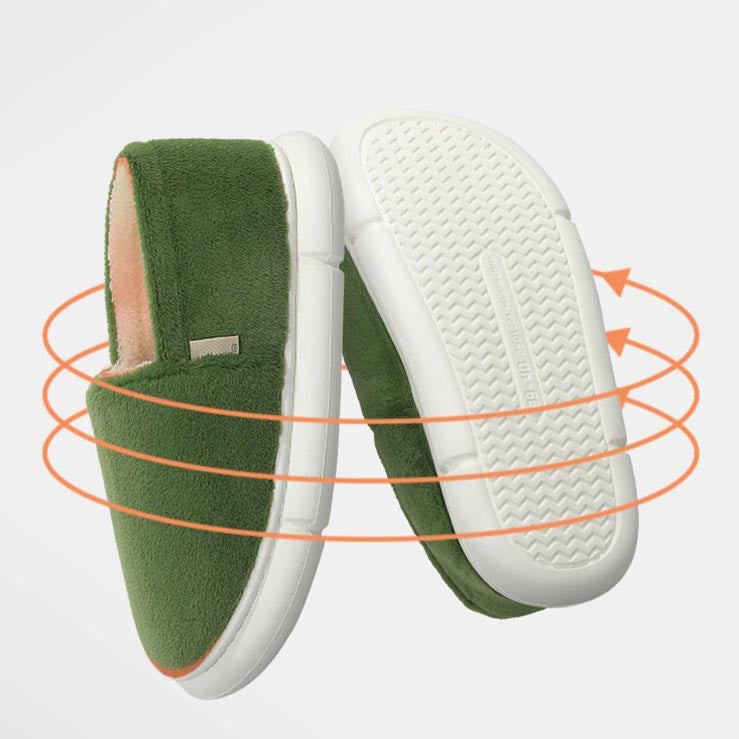 Carl - Chaussons mixtes fluffy