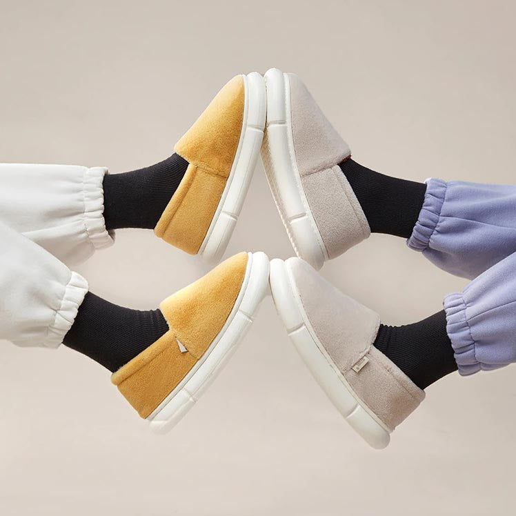 Carl - Chaussons mixtes fluffy