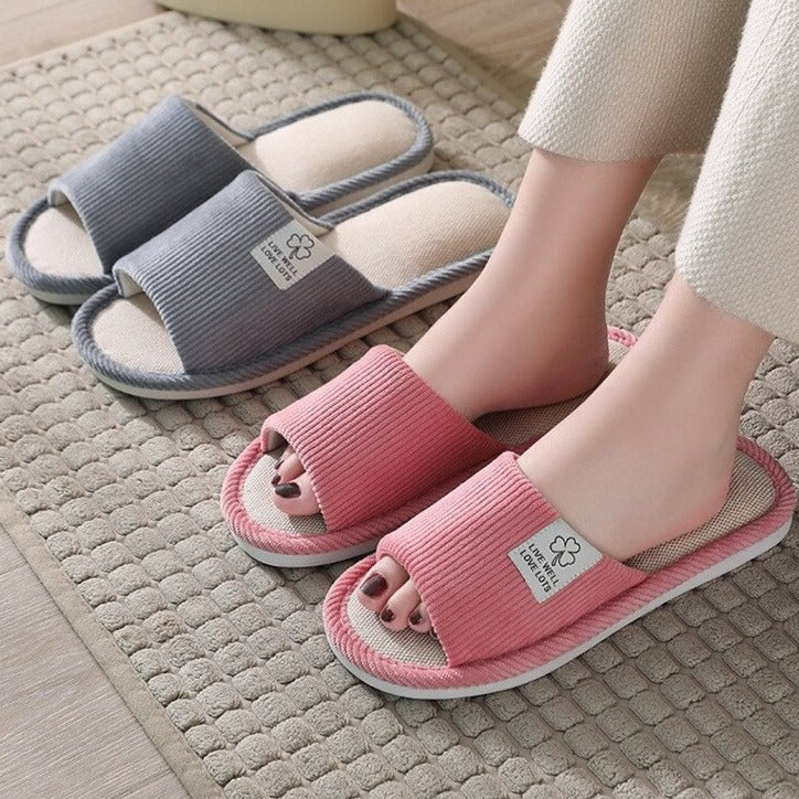 Claquettes d'Hiver en Velours