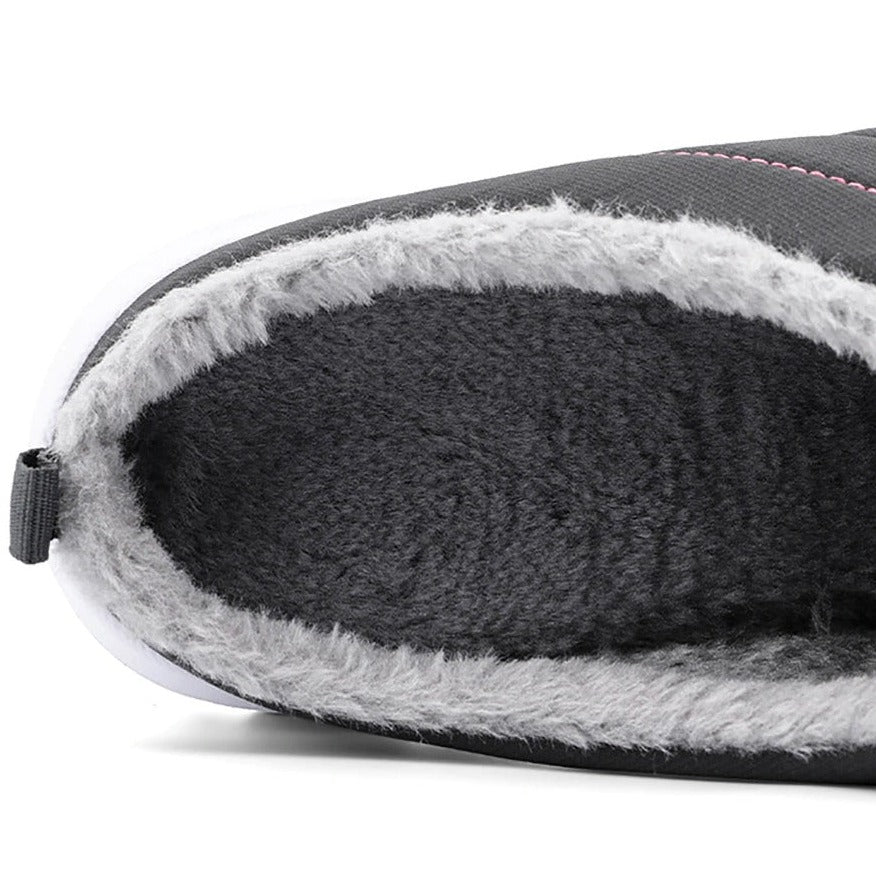 Mules Fourrées Antidérapantes et Waterproofs